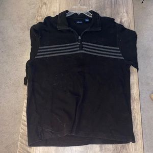 IZOD Large zip up sweater